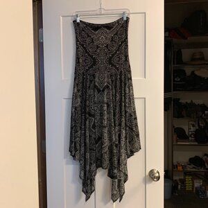 INC International Concepts Handkerchief-Hem Skirt/Dress, Size Small